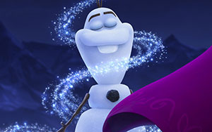 Official poster of Disney`s animated film, `Once Upon A Snowman` (Release - October 23, 2020)